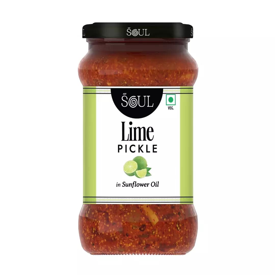 Soul Lime Pickle In Sunflower Oil-Main Image