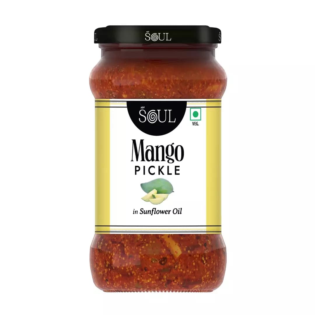 Soul Mango Pickle In Sunflower Oil-Main Image
