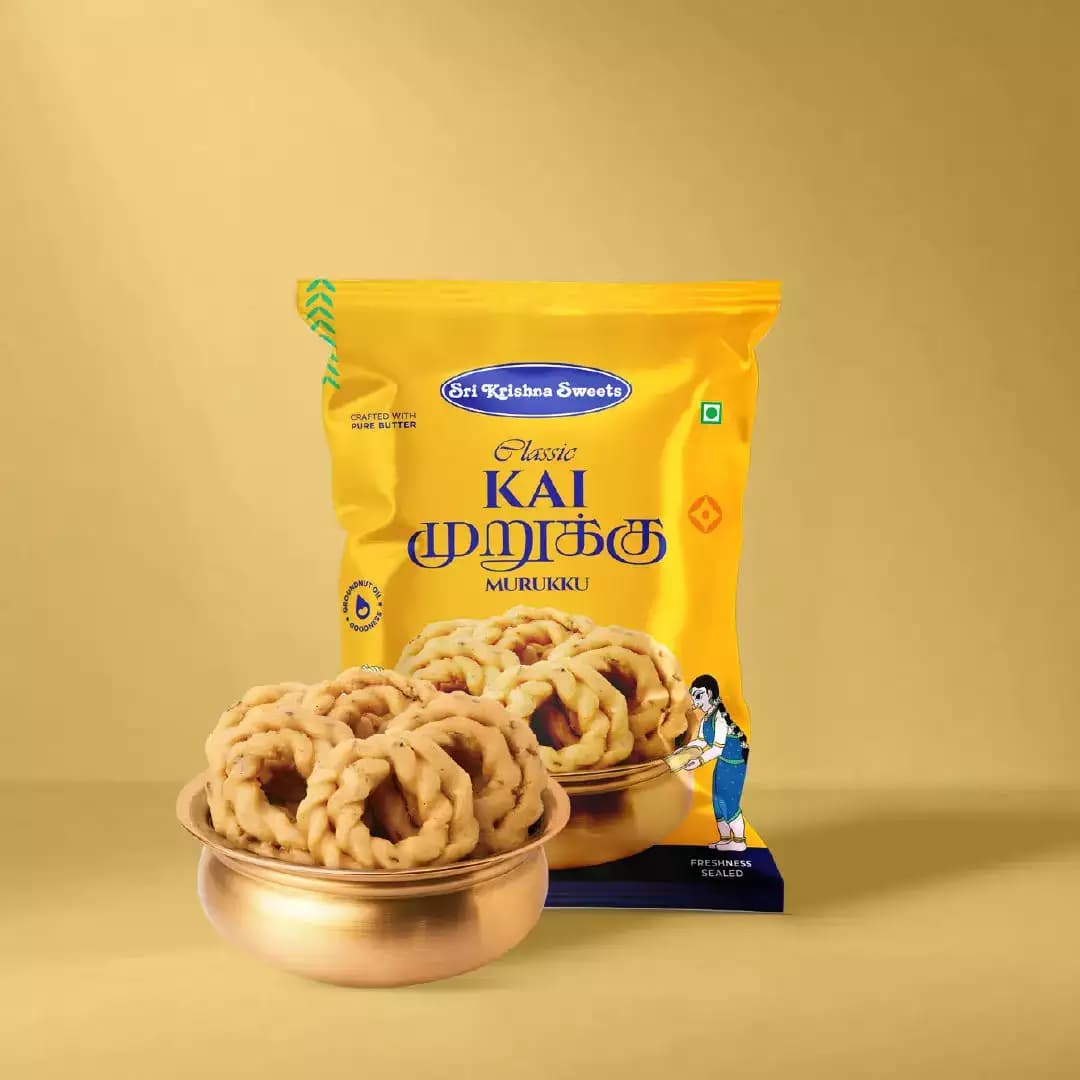 Sri Krishan Sweets Kai Murukku, 250g-Main image