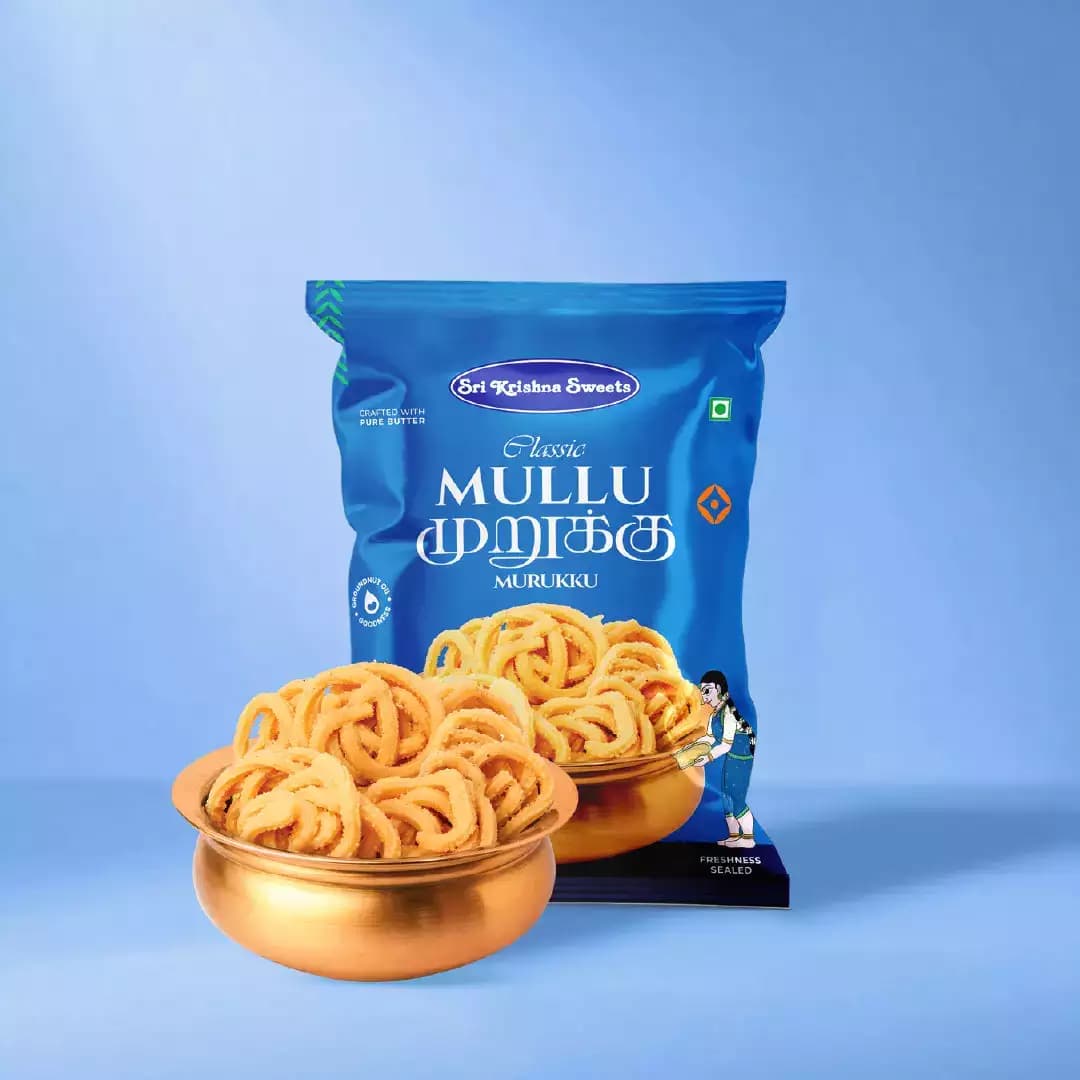 Sri Krishan Sweets Mullu Murukku, 250g-Main image