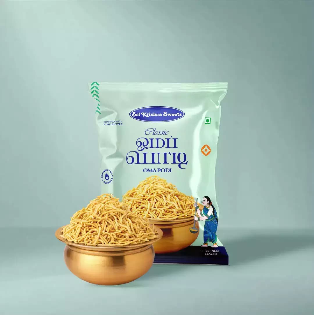 Sri Krishan Sweets Omapodi, 250g-Main image
