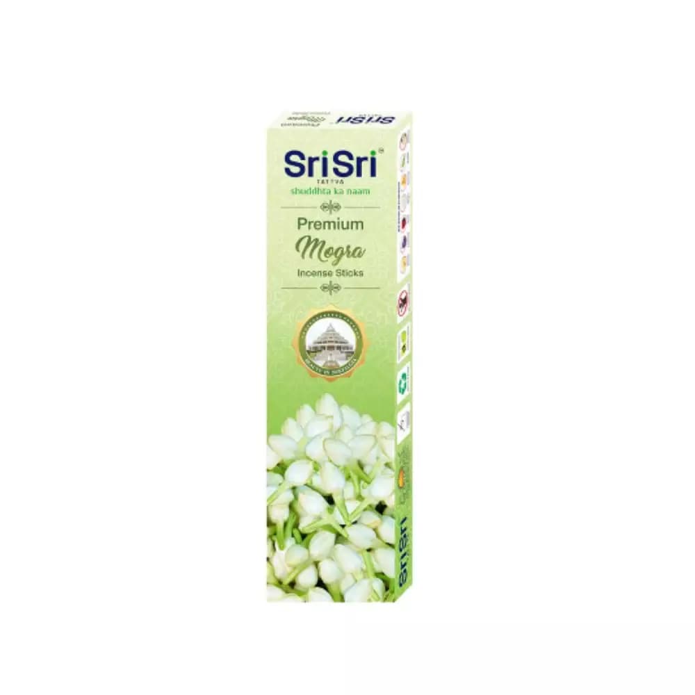 Sri Sri Tattva Premium Mogra Incense Sticks-Main image