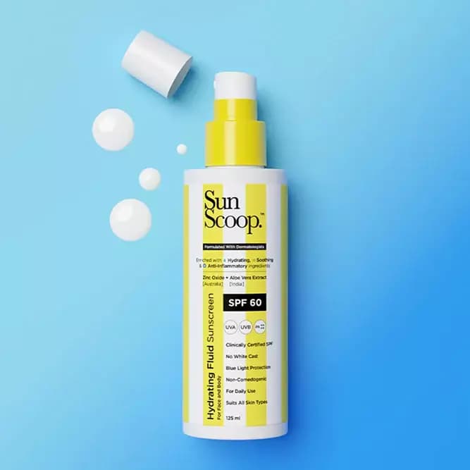 SunScoop Hydrating Fluid Sunscreen,125ml-Main image