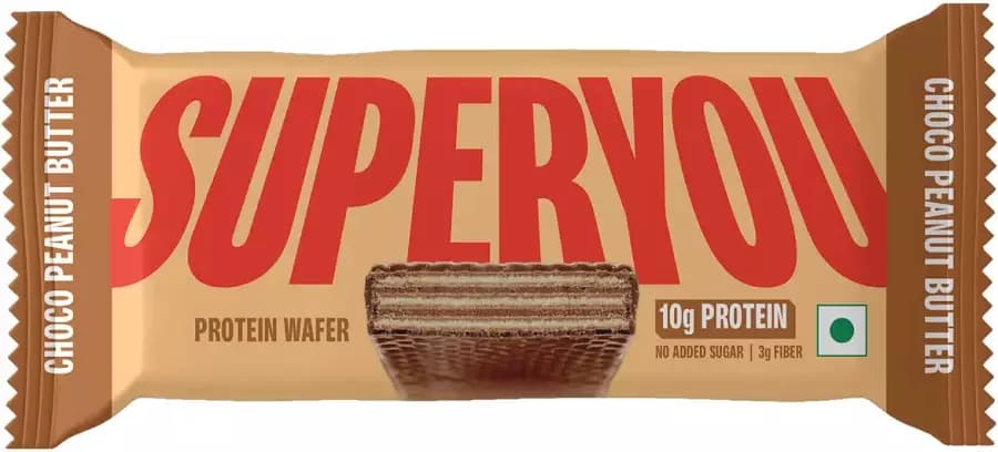 SuperYou Choco Peanut Butter Wafer Protein Bar,40g-Main image