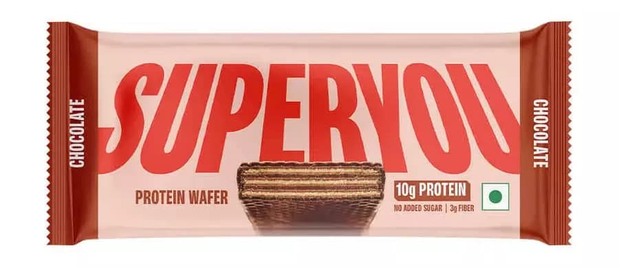 SuperYou Chocolate Wafer Protein Bar,40g-Main image