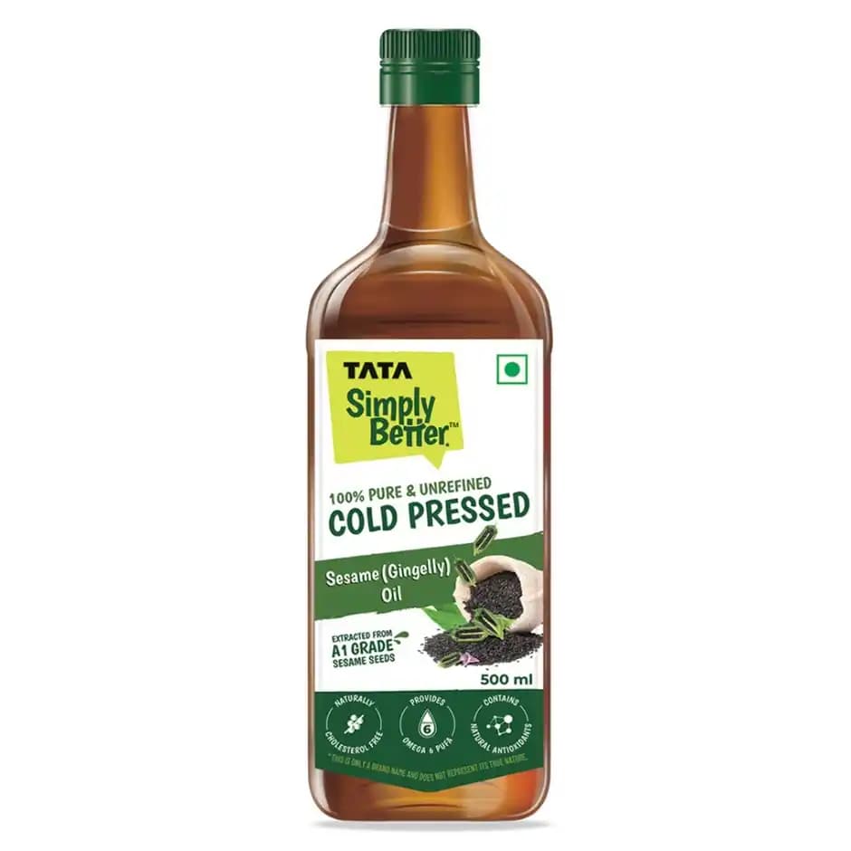 Tata Simply Better Sesame-Gingelly Cold Pressed Oil,500ml-Main image
