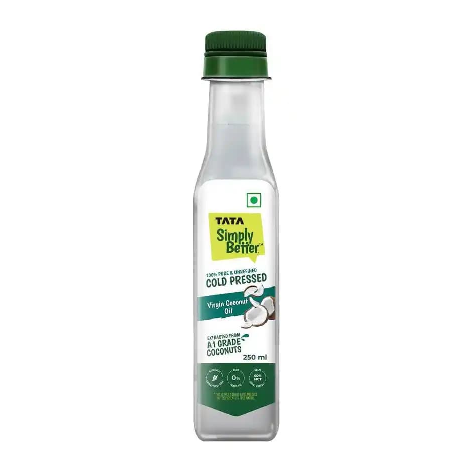 Tata Simply Better Virgin Coconut Cold Pressed Oil,250ml-Main image