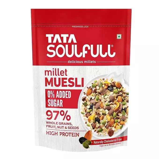 Tata Soulfull Millet Muesli Added Sugar-Main image