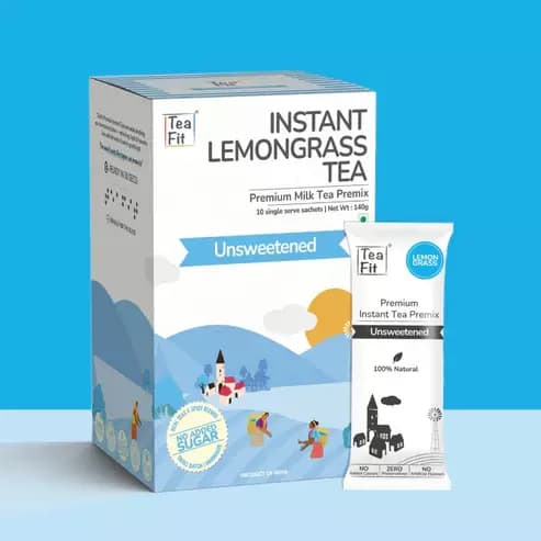 TeaFit Instant Lemongrass Tea Premix-Main image