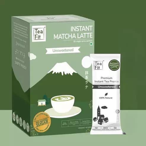 TeaFit Instant Matcha Latte-Main image
