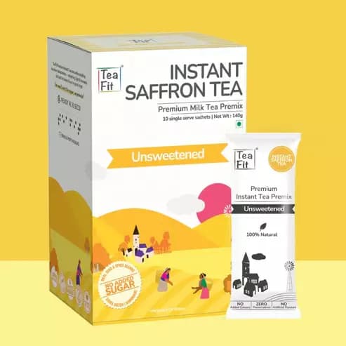 TeaFit Instant Saffron Tea Premix-Main image