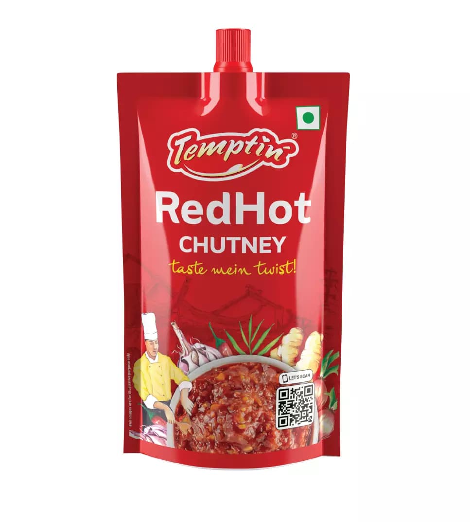 Temptin RedHot Chutney, 100g-Main image