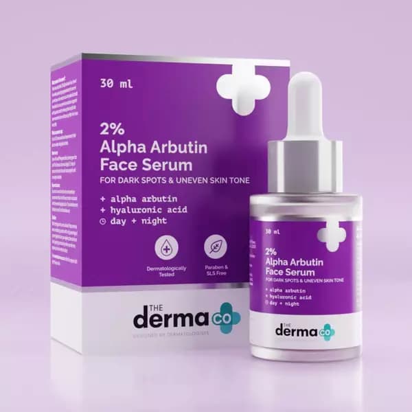 The Derma Co Alpha Arbutin Face Serum.30ml-Main image