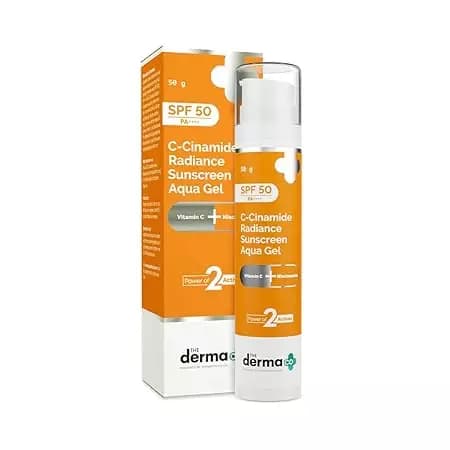 The Derma Co C-Cinamide Radiance Sunscreen Aqua Gel,50g-Main image