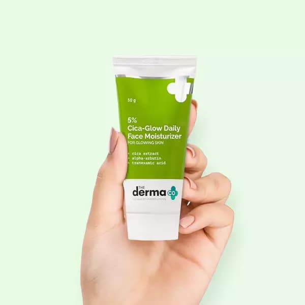 The Derma Co Cica-Glow Daily Face Moisturizer,50g-Main image