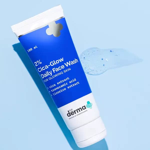 The Derma Co Cica-Glow Daily Face Wash,100ml-Main image