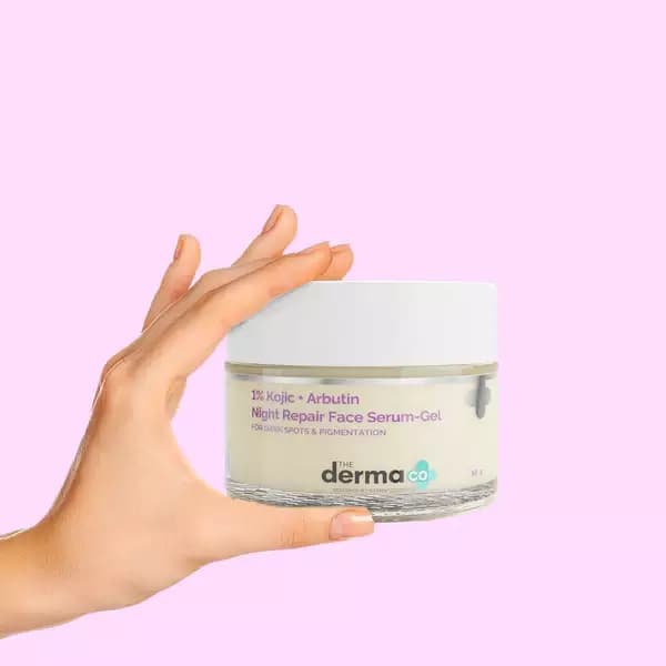The Derma Co Kojic Arbutin Night Repair Face Serum,50g-Main image
