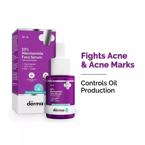 The Derma Co Niacinamide Face Serum,30ml-Main image