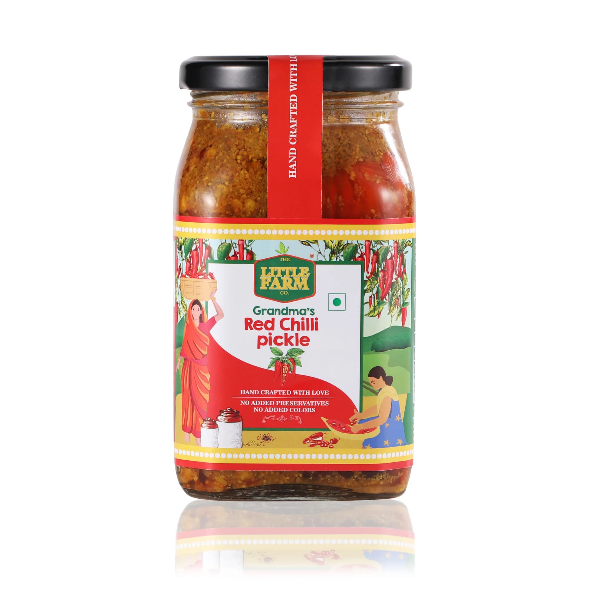 The Little Farm Red Chilli Pickle-Main Image