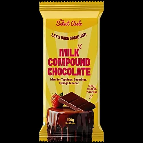 The Select Aisle Milk Compound Chocolate Bar,150g-Main image