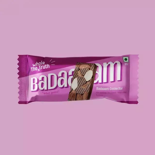 The Whole Truth Badaaaam Cocoa Bar-Main image