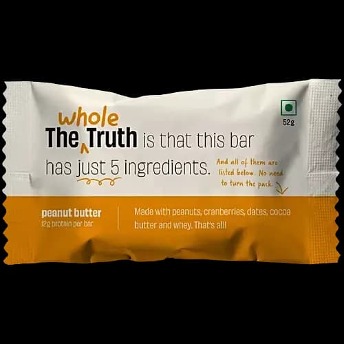 The Whole Truth Peanut Butter Protein Bar,52g-Main image