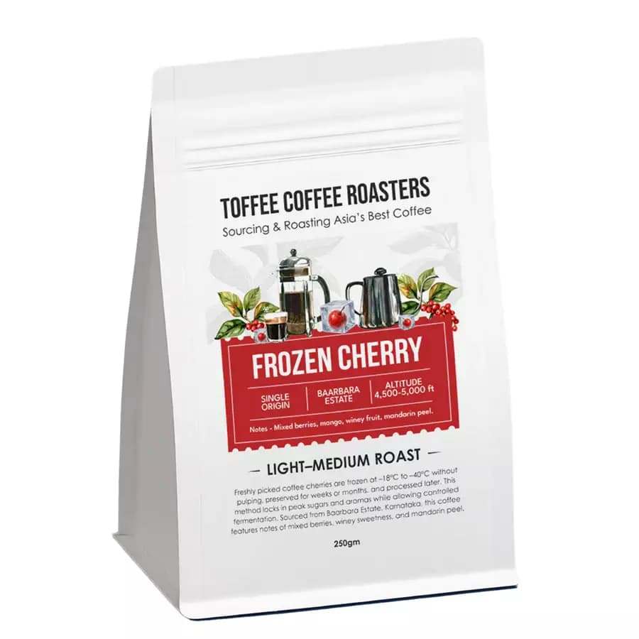 Toffee Coffee Roasters Frozen Cherry Coffee - Light to Medium Roast-Main Image