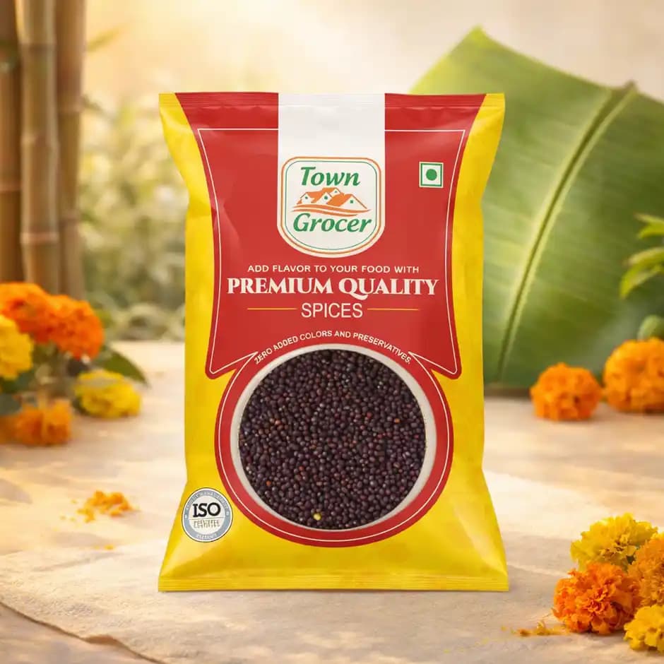 Town Grocer Big Mustard Seeds,100g-Main image