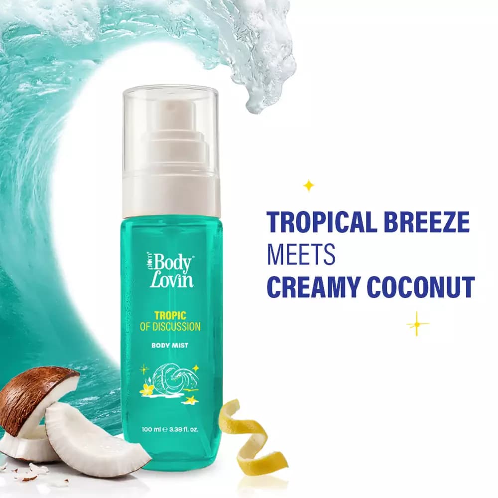 Tropic Of Discussion Body Mist by BodyLovin-Main Image