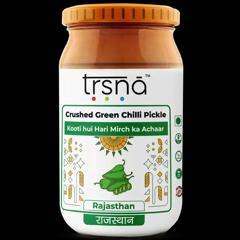 Trsna Crushed Green Chilli Pickle-Main image