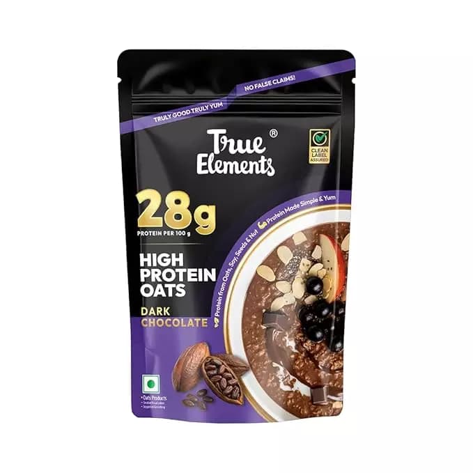 True Elements 28g High Protein Oats,400g-Main image