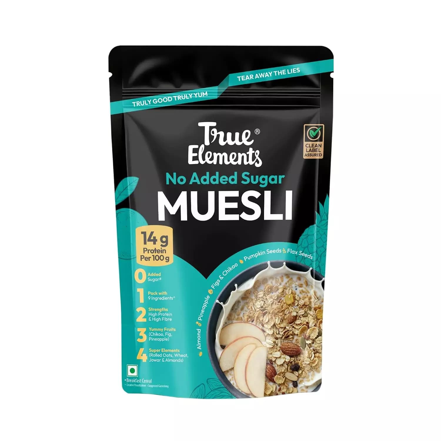 True Elements Muesli Sugar Free,12kg-Main image