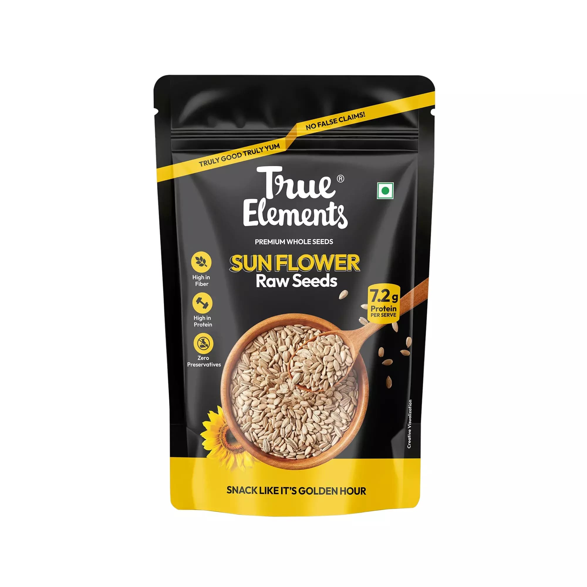 True Elements Raw Sunflower Seeds-Main image