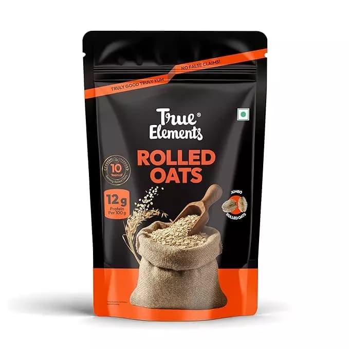 True Elements Rolled Oats,1.2Kg-Main image