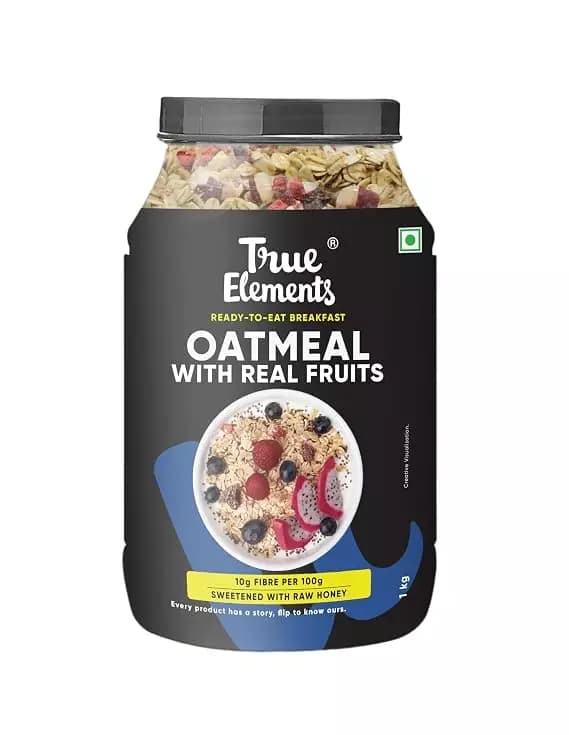 True Elements Whole Oatmeal,1kg-Main image