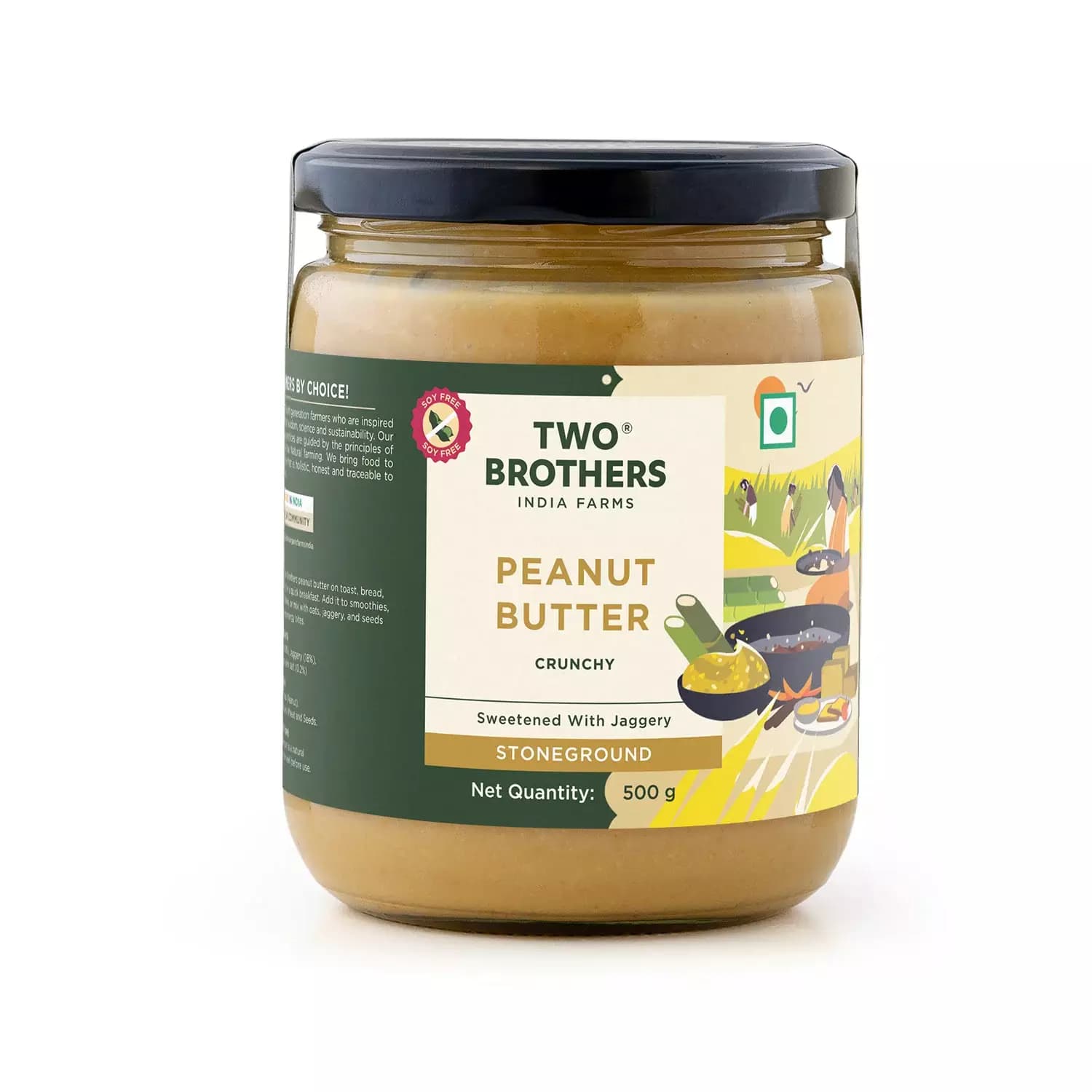 Two Brothers Crunchy Peanut Butter-Main Image