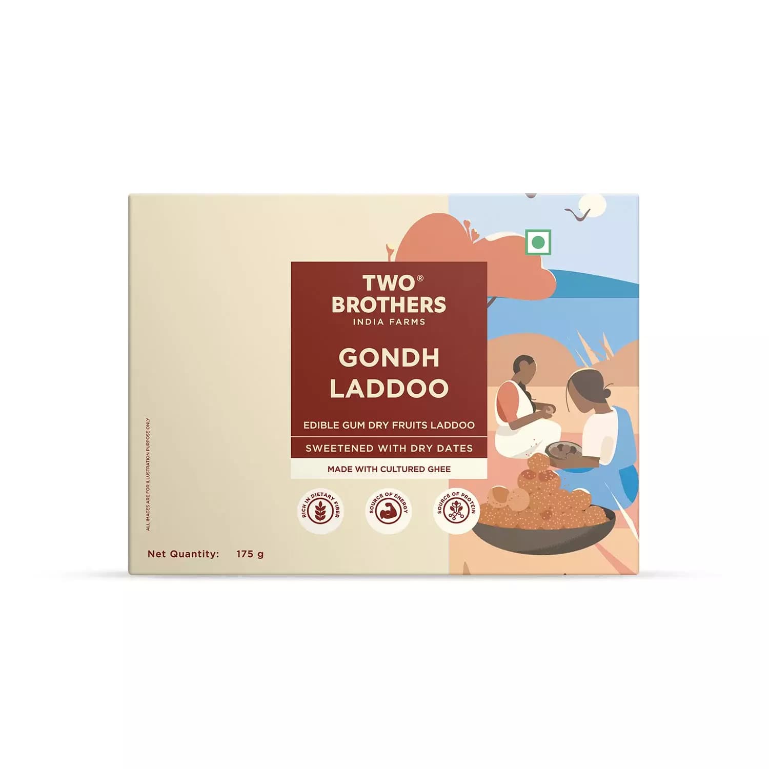 Two Brothers Gondh Laddoo-Main Image