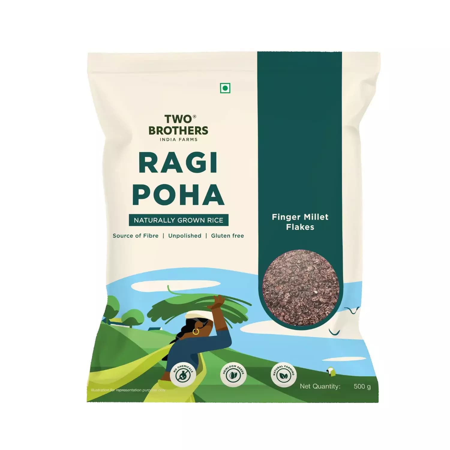 Two Brothers Ragi Poha-Main Image