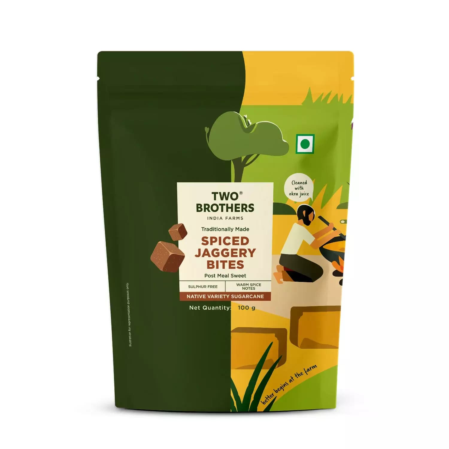 Two Brothers Spiced Jaggery Cubes-Main Image