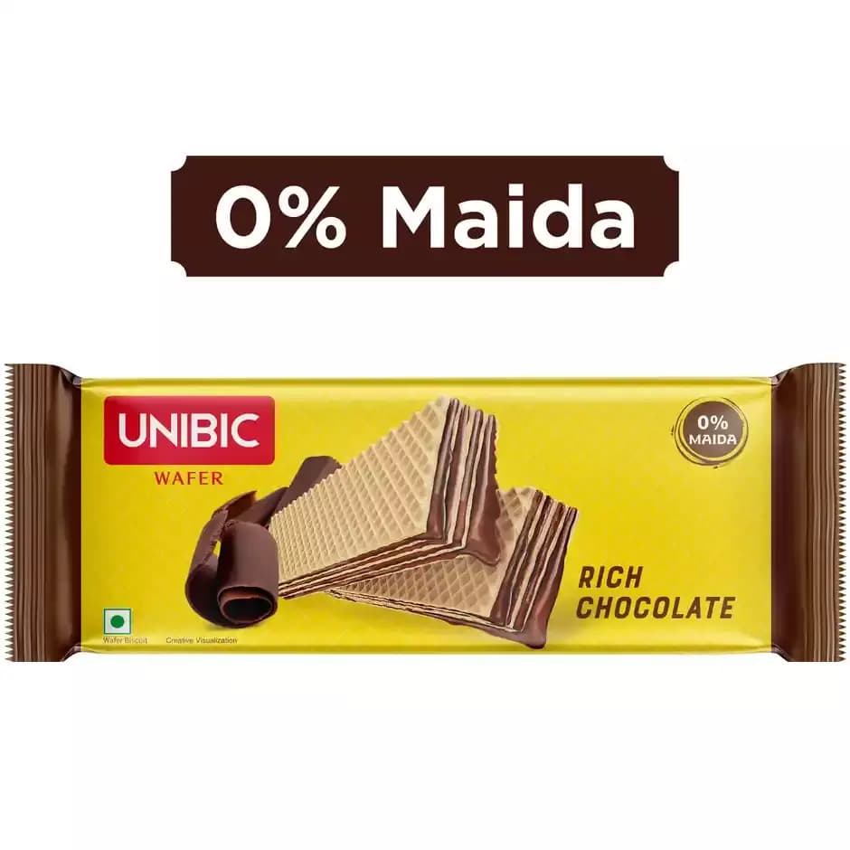Unibic Cookies Wafer Rich Choco,60g-Main image