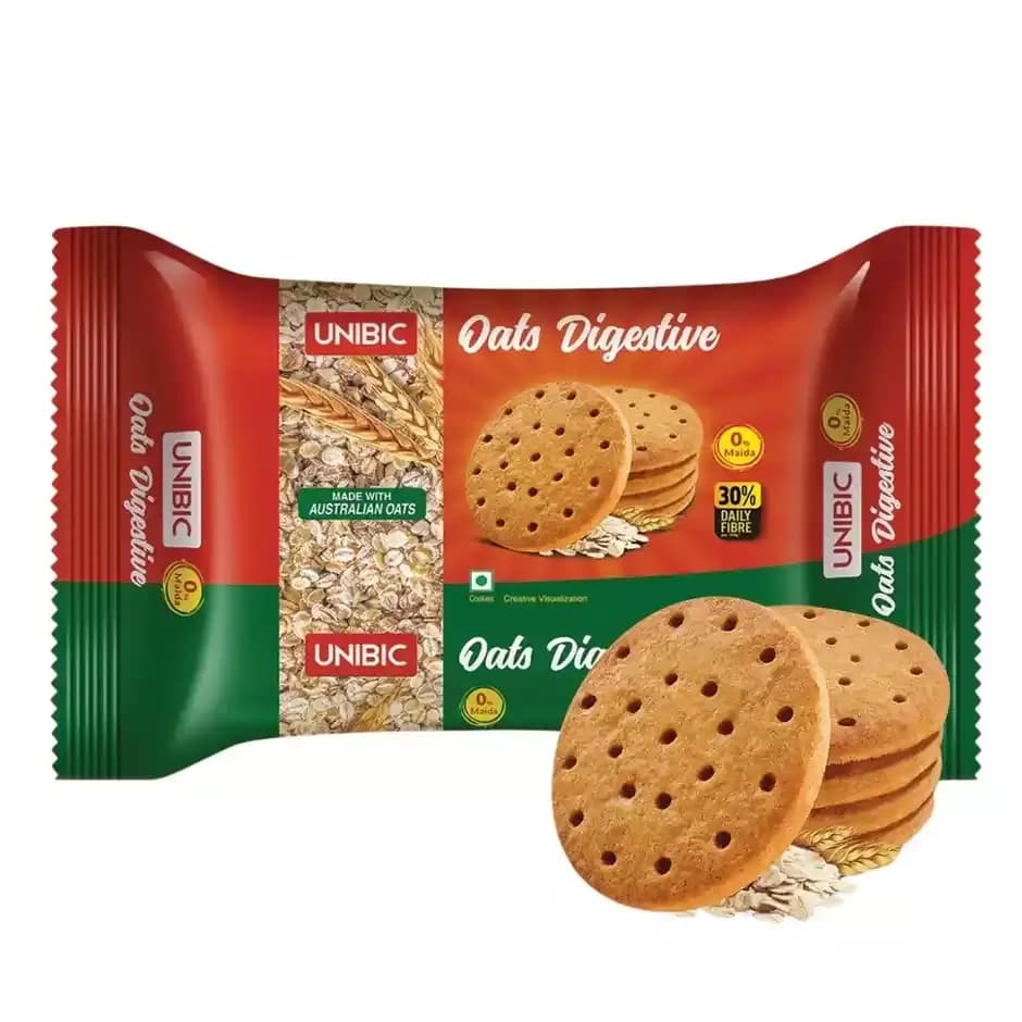 Unibic Oatmeal Digestive Cookies,120g-Main image