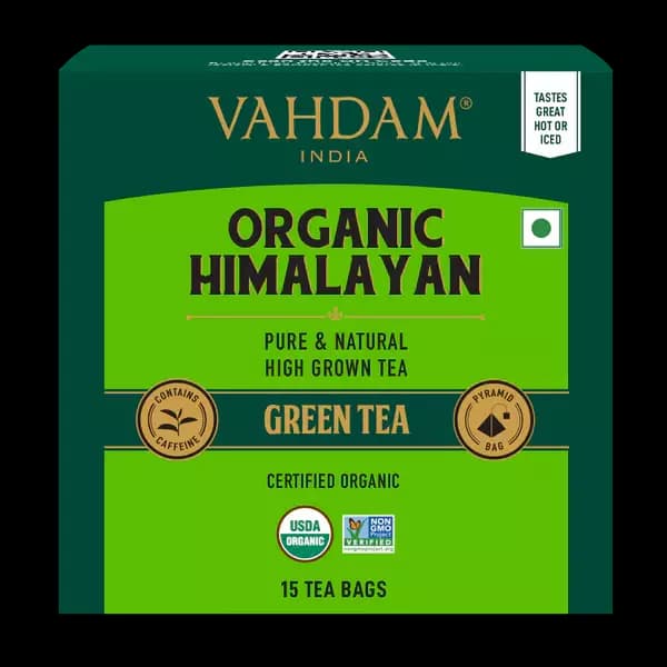 Vahdam Himalayan Green Tea,30g-Main image