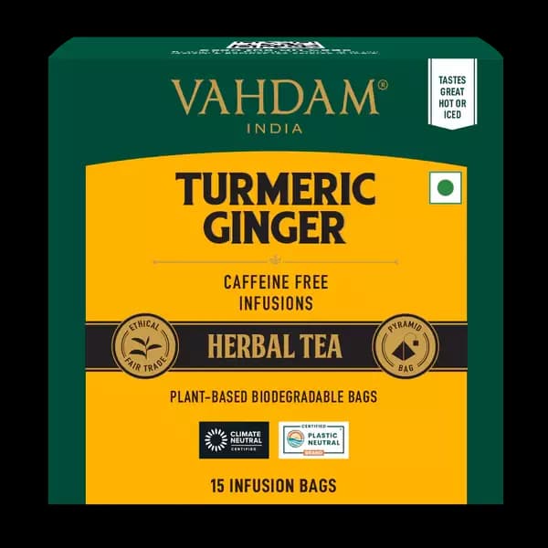 Vahdam Turmeric Ginger,30g-Main image