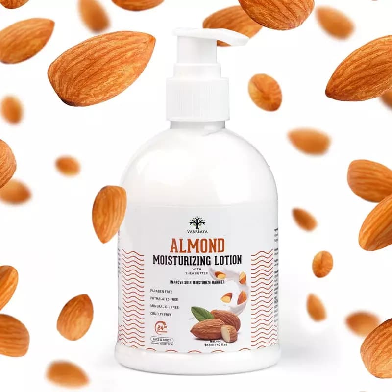 Vanalaya Almond Moisturizing Lotion,300ml-Main image