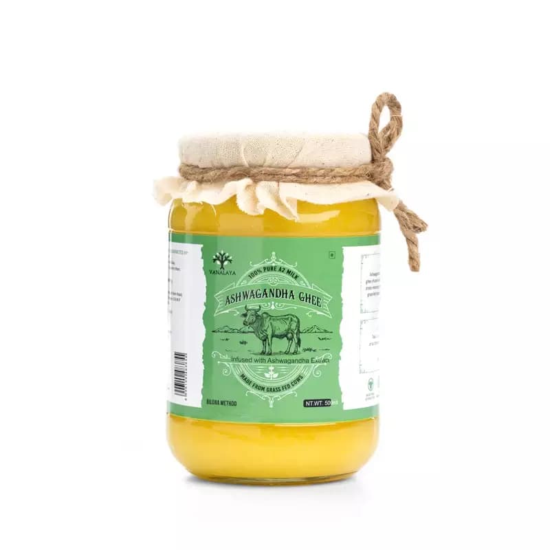 Vanalaya Ashwagandha Infused Ghee,500ml-Main image