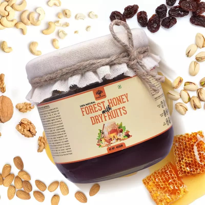 Vanalaya Forest Honey with Dry Fruits-Main image