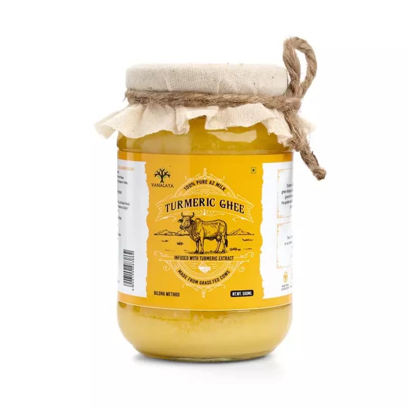 Vanalaya Turmeric Infused Ghee,500ml-Main image