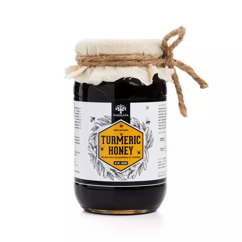 Vanalaya Turmeric Infused Honey,500g-Main image