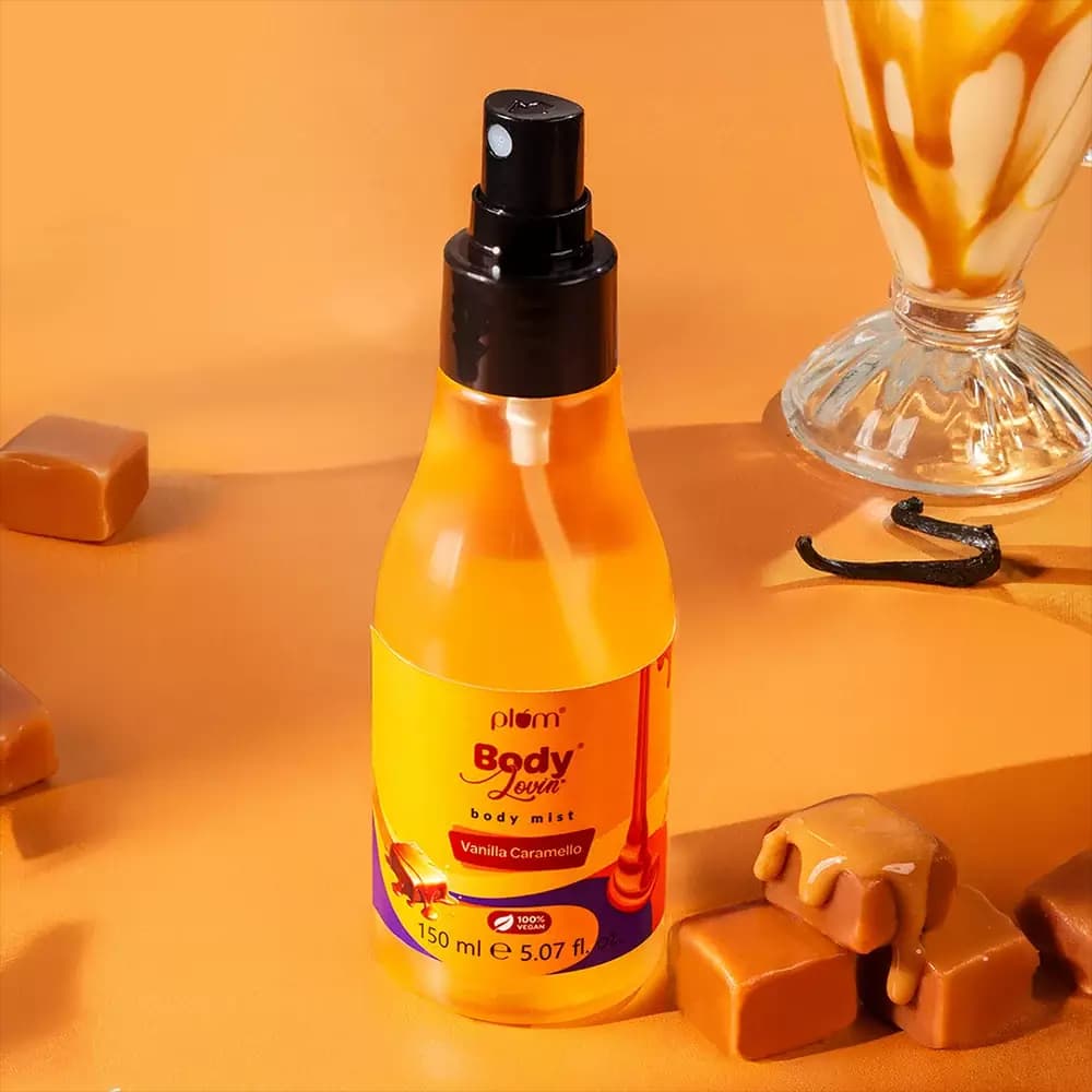Vanilla Caramello Body Mist by BodyLovin-Main Image
