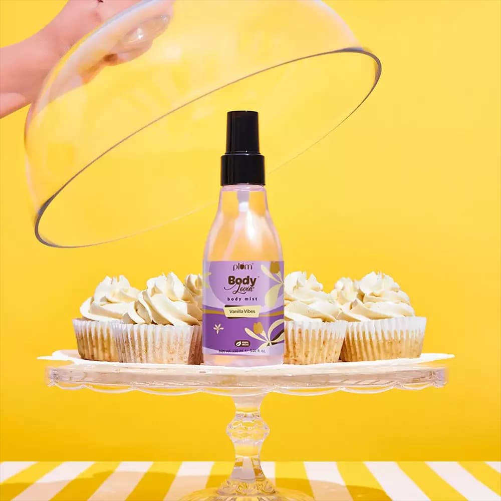 Vanilla Vibes Body Mist by Plum BodyLovin, 100 ml-Main Image